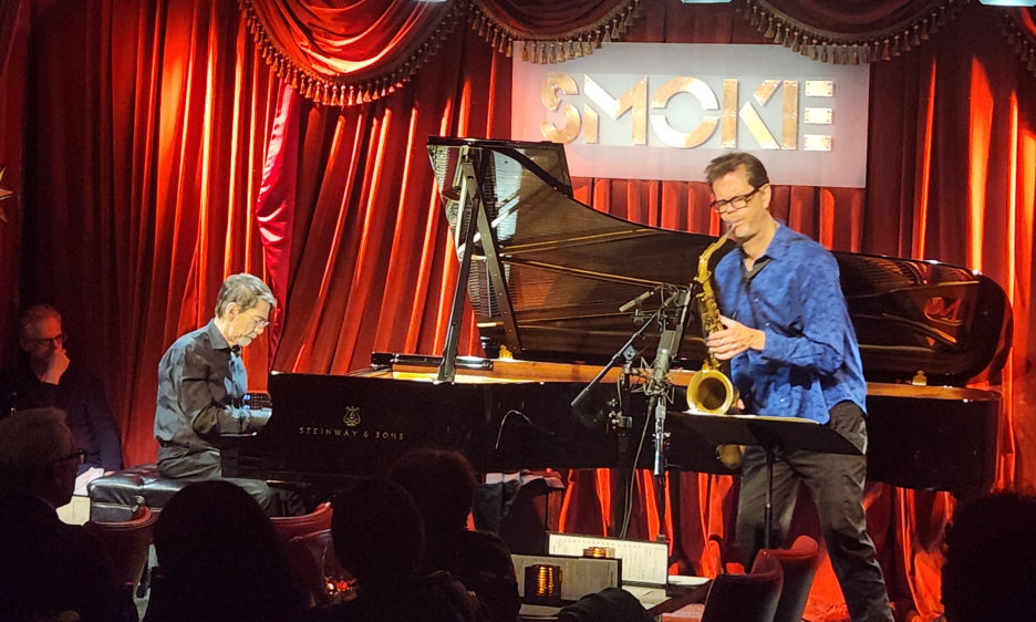 Fred Hersch and Donny McCaslin at Smoke Jazz Club