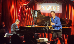 Jazz article: Fred Hersch and Donny McCaslin at Smoke Jazz Club